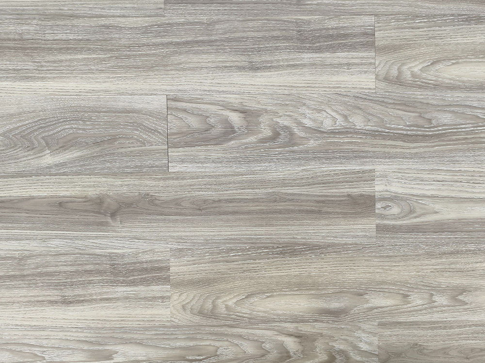 Instalación de adhesivo trasero seco SG LVT gris claro de 6×36