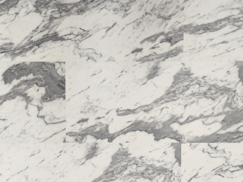 LVT-WG Azulejo con apariencia de mármol, 12 × 37 