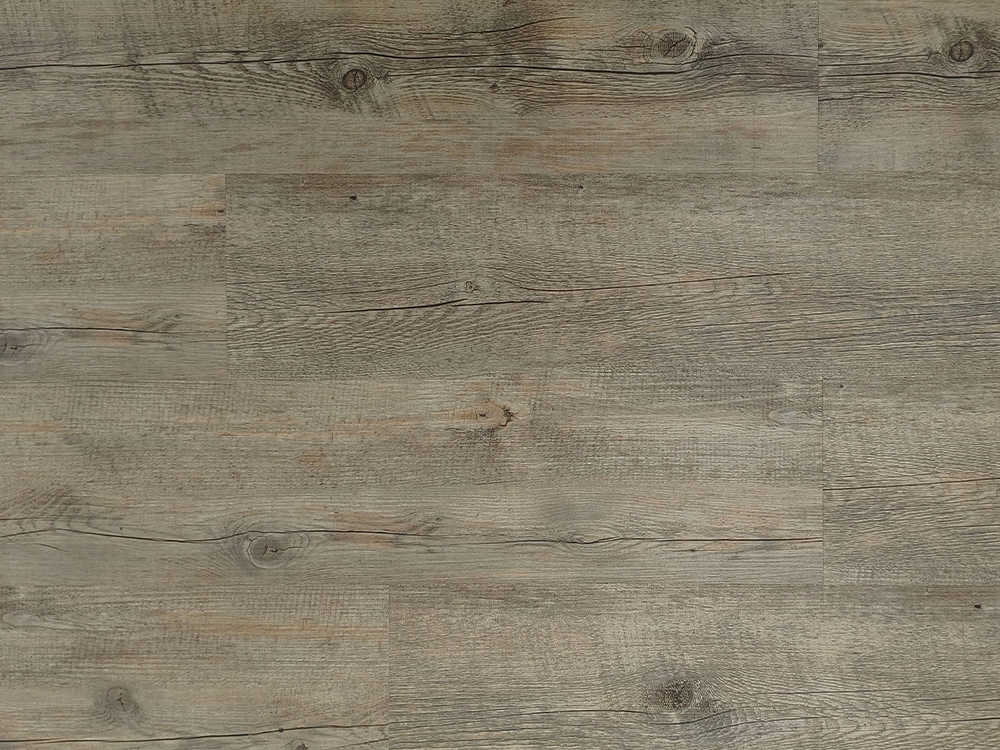 Pisos LVT Grano de madera marrón gris claro 7.25×48