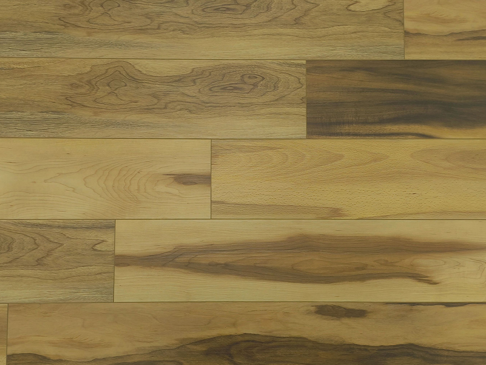 Proceso estadístico que suela el grano de madera amarillo caliente 7.25×48” desgaste resistente de 6.5m m alto