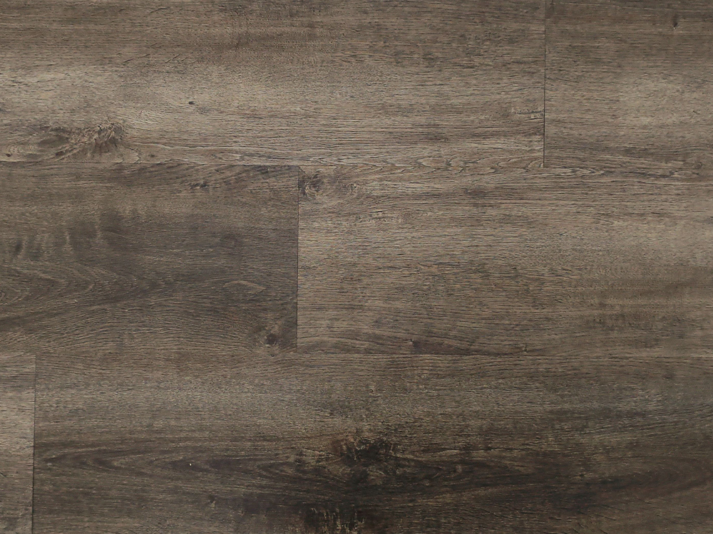 Pisos de WPC Veta de madera gris oscuro 9 × 48 