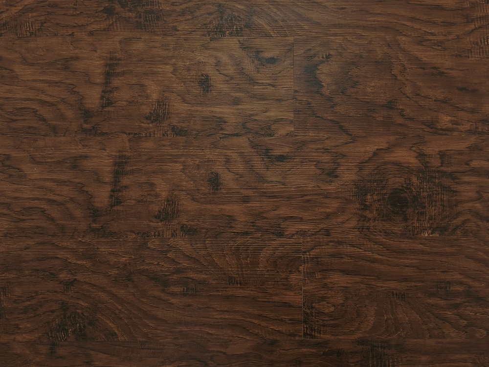Pisos de WPC Veta de madera marrón oscuro 7 × 48 